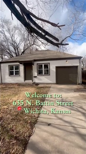 💭What do you think of this flipped house? Open House Jan. 11th 2-4PM 📍635 N Battin St. Wichita, Ks