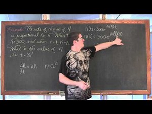 Separable Differential Equations & Growth and Decay Model Calculus 1 AB