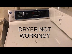 Changing the Belt in a GE Coin Operated Dryer