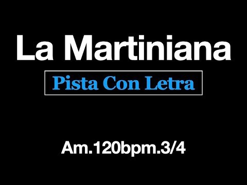 La Martiniana (Lila Downs, Martirio) - Pista Con Letra