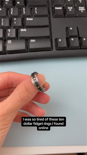 If you hate those cheap fidget rings 🙋🏻‍♀️ #shorts