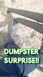 Scrap Metal Dumpster Dive Surprise! #scraper #recycling #scrapmetal