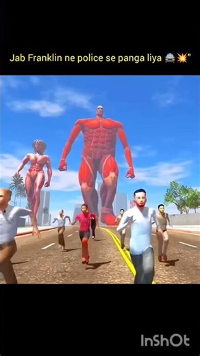 Franklin vs Police Chase 😱🔥 | #GTAV #GTA5Shorts #Franklin #GTAVFunnyMoments