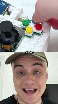 He made a working Lego controller!