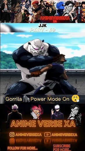 🦍⚔️ Panda’s Gorilla Form Awakens | Mechamaru vs Panda #shorts #jujutsukaisen #panda #mechamaru #jjk