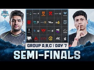 ONEGAME PRO CHAMPIONSHIP | DAY 7 | SEMI FINALS | BGMI | SEASON 3 | #iqoosoul
