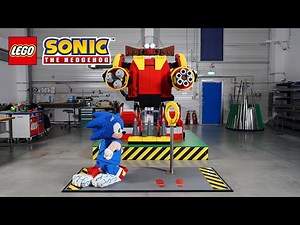 This giant LEGO Sonic & Dr. Eggman model is going on the road! First stop: Gamescom 2023