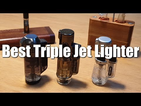 Best Triple Jet Lighter Review and Demo - Xikar | Honest | Vertigo | Hong Jing