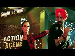 Akshay Kumar & Amy Jackson Fight Scene | Action Scene | Singh Is Bliing | Lara Dutta | HD