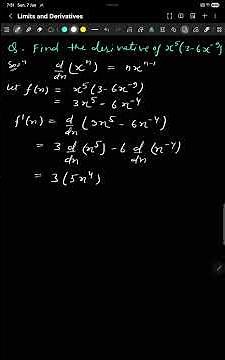 How to find derivative of a function using formula? explained #shorts #shortvideo #maths #derivative