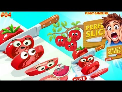 Perfect Slice 🍎🔪 Live Now #04 #shortsfeed #live #verticallive