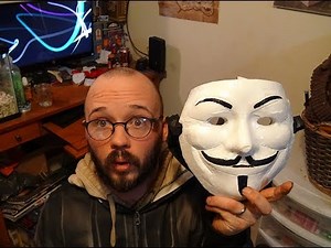 Bullet resistant Guy Fawkes mask build (part 1)