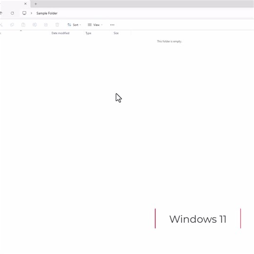 Windows 11 Creating Folders
