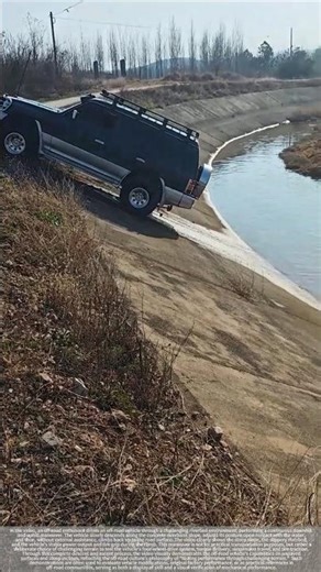 Up and down the riverbed, see the true capabilities of an off-road vehicle in one go.