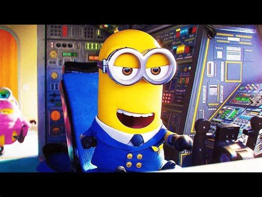 Minions - Minions Flying A Plane - Colors