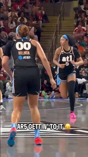 🔥 Angel Reese crossover & score | Atlanta Dream WNBA women's basketball #shorts #short #basketball
