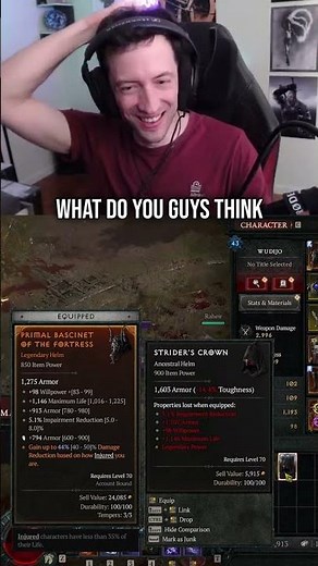 Diablo 4 LoH - First Ancestral Drop…