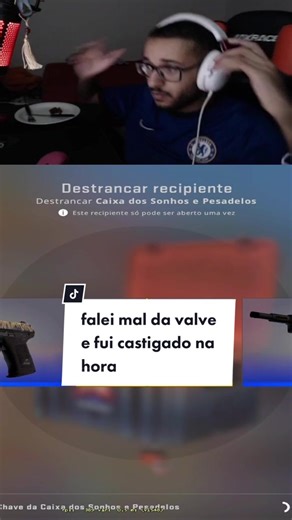Isso que da falar mal da Valve, não recomendo! #csgo #caseopening #fyp