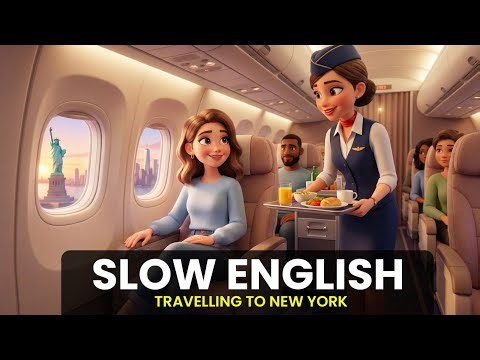 English Speaking Practice | Shadowing English | Travel to New York | Slow English | A1 - A2