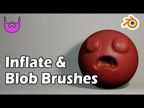 How to use the Inflate and Blob Brushes