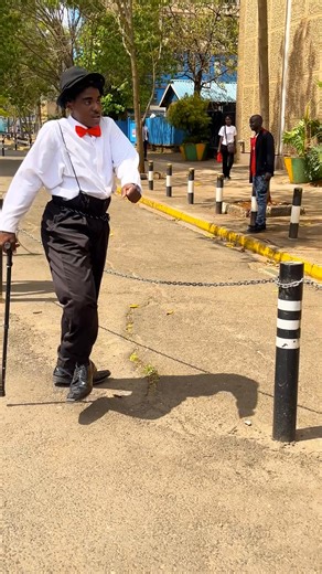 Kenyan Charliè Chàplin | The baby is so patient Eiii😂 | Instagram