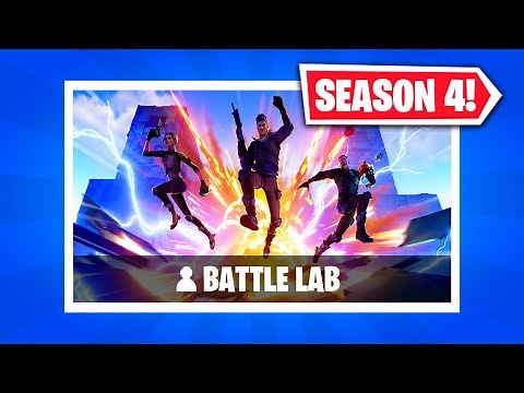 HOW TO PLAY BATTLE LAB CODE IN FORTNITE CHAPTER 5 SEASON 4!