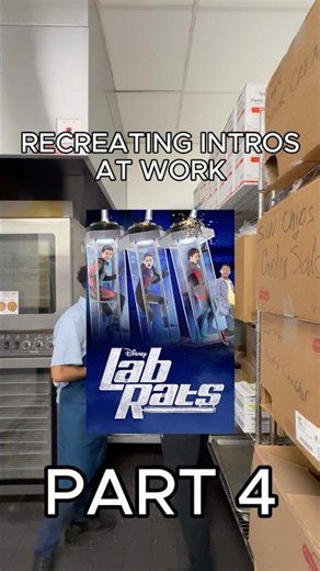RECREATING THE LAB RATS INTRO AT WORK