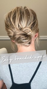 Easy braided ponytail updo 😍 This cute updo is one you will be doing on repeat! Dress it up with some hair accessories or keep it casual for everyday 🫶🏻 ..#hairreel #reelhair #hairstyles #easyhair #easyupdo #holidayhair #hairideas #finehair #thinhair #layeredhair #haircut #haircolor #easyhairstyles #easyupdotutorial #ponytailupdo #hairoftheday #hairtutorial #hairvideos #hairtutorials #hairdo #hairtok #hairhacksforfinehair #hairhacksforthinhair #mediumlengthhair #hairofinstagram #hairgoals #ea