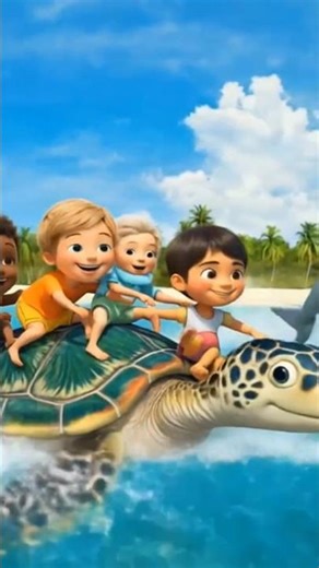 Blue Color Song for Kids | Caribbean Ocean Adventure 💙🐬