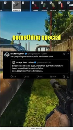 Tarkov Cheaters Exposed and Banned! | #escapefromtarkov