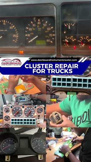 Instrument Cluster Repair — 1998 Volvo VNL