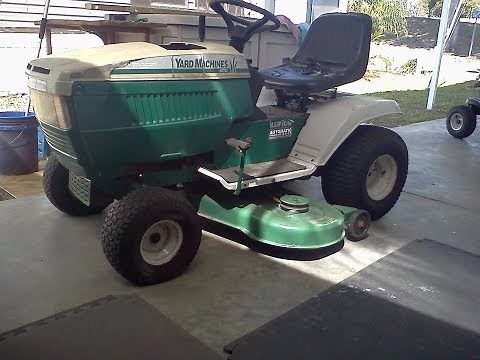 MTD hydro belt replacement