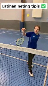 Latihan neting tipis ✅ #fyp #motivasi #tipsbadminton #badminton #bukutangkis | seputar olahraga