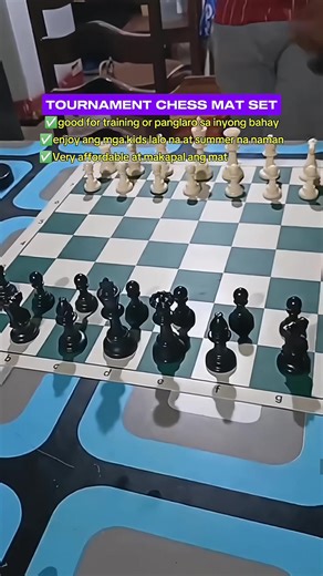 Tournament Chess Mat Set - Chess Tournament Compilation