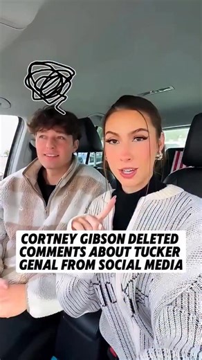 USA Updates 🇺🇸 on Instagram: "Cortney Gibson deleted comments about Tucker Genal from social media. #celebrity #trending #usaupdates #trump #news"