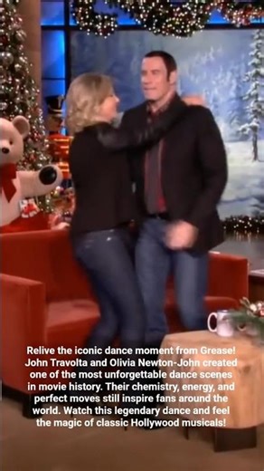 John Travolta & Olivia Newton-John’s Legendary Dance Moves 💃🕺 #GreaseMagic #dance