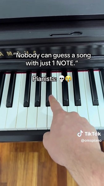Guess the Song from One Note Challenge