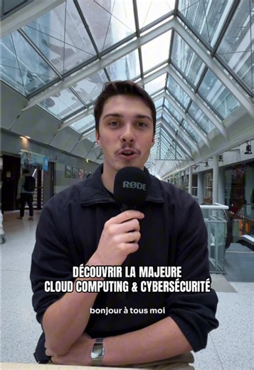 On part à la rencontre des étudiants de l’ESILV pour en savoir plus sur chaque majeure ! 🔍 Aujourd’hui, zoom « Cloud computing et Cybersécurité » 🔐🛡️ Tom, en 5e année, nous parle de ses cours préférés, des débouchés possibles et des projets sur lesquelles il a travaillé. La majeure forme des ingénieurs maîtrisant l’informatique, et le cycle complet de développement DEVECOPS logiciel ainsi que l’environnement d’exécution. Elle prépare aux enjeux majeurs que sont la Cybersécurité et le cloud co