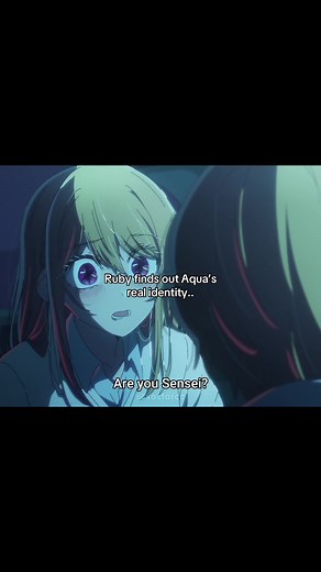 ruby finds out aqua was the doctor | oshi no ko season 3 episode 11 #ruby #rubyhoshino #aqua #aquahoshino #onk #oshinoko #mystar #fypシ #foryou #viral #trending #anime #animeedit