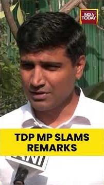 #TDPMP #LavuDevarayalu Criticises #Chavan, Reacts to #AbhishekBanerjee Comment | #indiatoday #shorts
