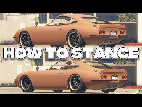 How to Stance a Car in GTA | GTA V Online