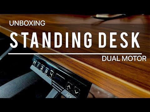 STANDING DESK | ARK ERGONOMICS CHEAPER DUAL MOTOR | UNBOXING AND ASSEMBLING
