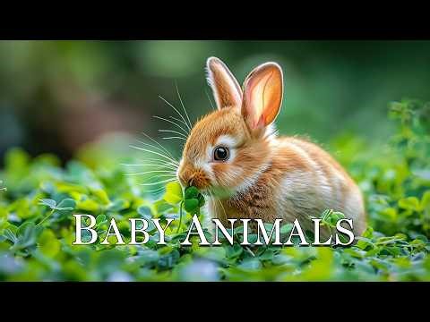 ✨ Baby Animal Adventures 4K 💖 Moments Of Nature’s Magic With Relaxing Music