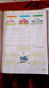 Answer the following questions:Why are computers used in schoo... | Filo