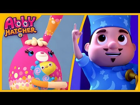 Abby Meets Mo & Bo + More Cartoons for Kids | Abby Hatcher