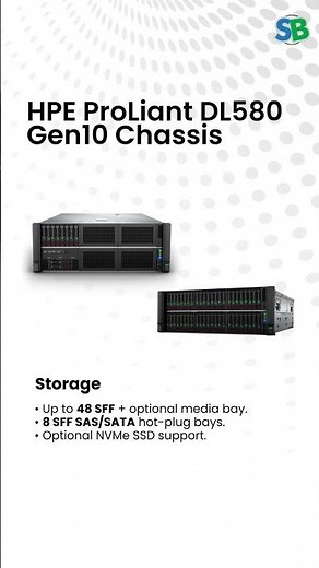 HPE ProLiant DL580 Gen10 Server – Mission-Critical 4-Socket Enterprise Rack Server