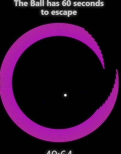 Ball Escape Simulation in Python