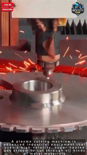 How plasma cutting machine delivers precise and clean metal cuts#tool