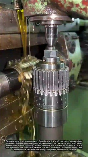This Machine Creates Perfect Splines With Microscopic Precision#shorts