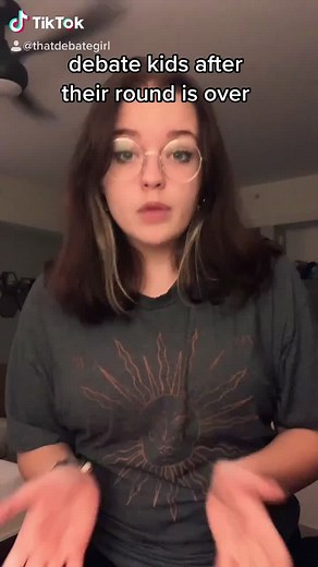 how am i supposed to flirt with my opponents after i call them stupid for 2 hours #speechanddebate #debatekid